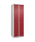 CP Spind Classic Plus lichtgrau, rubinrot 080000-20-S10002, 2 Schließfächer 60,0 x 50,0 x 185,0 cm