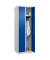 CP Spind Classic Plus lichtgrau, enzianblau 080000-20-S10004, 2 Schließfächer 60,0 x 50,0 x 185,0 cm