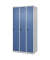 CP Spind Classic Plus lichtgrau, fernblau 080000-30-S10005, 3 Schließfächer 90,0 x 50,0 x 185,0 cm