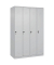 CP Spind Classic Plus lichtgrau 080000-40-S10008, 4 Schließfächer 120,0 x 50,0 x 185,0 cm