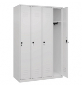 CP Spind Classic Plus verkehrswei&szlig; 080000-40-S10012, 4 Schlie&szlig;f&auml;cher 120,0 x 50,0 x 185,0 cm