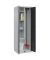 CP Putzmittelschrank Classic Plus 080100-00-S10007 lichtgrau, anthrazitgrau 60,0 x 50,0 x 185,0 cm, aufgebaut