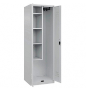 CP Putzmittelschrank Classic Plus 080100-00-S10008 lichtgrau 60,0 x 50,0 x 185,0 cm, aufgebaut