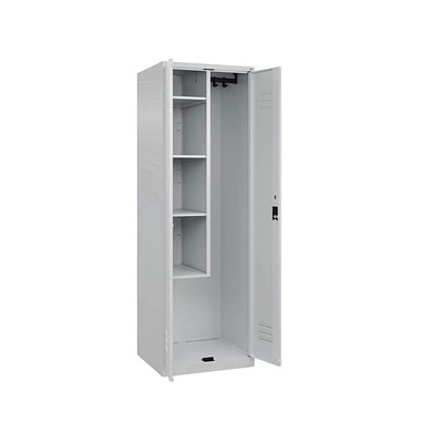 CP Putzmittelschrank Classic Plus 080100-00-S10008 lichtgrau 60,0 x 50,0 x 185,0 cm, aufgebaut