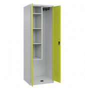 CP Putzmittelschrank Classic Plus 080100-00-S10009 lichtgrau, clowngrün 60,0 x 50,0 x 185,0 cm, aufgebaut