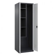 CP Putzmittelschrank Classic Plus 080100-00-S10010 anthrazitgrau 60,0 x 50,0 x 185,0 cm, aufgebaut