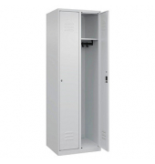 CP Spind Classic Plus lichtgrau 080000-20-S10022, 2 Schließfächer 60,0 x 50,0 x 185,0 cm