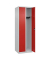 CP Spind Classic Plus lichtgrau, verkehrsrot 080000-20-S10025, 2 Schließfächer 60,0 x 50,0 x 185,0 cm