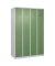 CP Spind Classic Plus lichtgrau, resedagrün 080000-40-S10021, 4 Schließfächer 120,0 x 50,0 x 185,0 cm