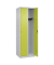 CP Spind Classic Plus clowngrün, lichtgrau 080000-20-S10029, 2 Schließfächer 60,0 x 50,0 x 185,0 cm