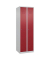 CP Spind Classic Plus lichtgrau, rubinrot 080000-20-S10031, 2 Schließfächer 60,0 x 50,0 x 185,0 cm