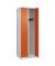 CP Spind Classic Plus reinorange, lichtgrau 080000-20-S10032, 2 Schließfächer 60,0 x 50,0 x 185,0 cm