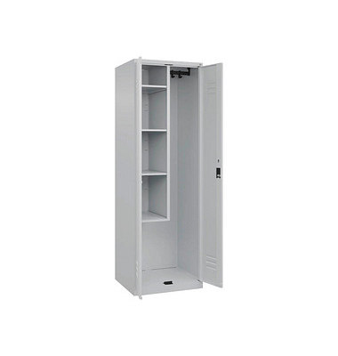 CP Putzmittelschrank Classic Plus 080100-00-S10021 lichtgrau 60,0 x 50,0 x 185,0 cm, aufgebaut