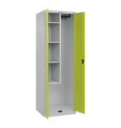 CP Putzmittelschrank Classic Plus 080100-00-S10022 lichtgrau, clowngrün 60,0 x 50,0 x 185,0 cm, aufgebaut