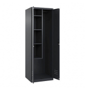 CP Putzmittelschrank Classic Plus 080100-00-S10023 anthrazitgrau 60,0 x 50,0 x 185,0 cm, aufgebaut