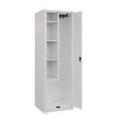 CP Putzmittelschrank Classic Plus 080100-00-S10025 verkehrsweiß 60,0 x 50,0 x 185,0 cm, aufgebaut