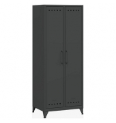BISLEY Stahlschrank Fern Maxi FERMAX634 anthrazitgrau 70,0 x 51,0 x 180,0 cm, aufgebaut