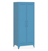 BISLEY Stahlschrank Fern Maxi FERMAX605 blau 70,0 x 51,0 x 180,0 cm, aufgebaut