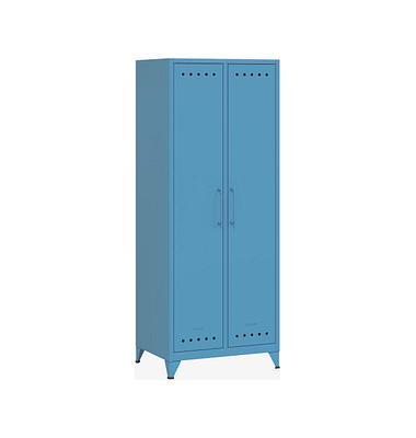 Stahlschrank Fern Maxi FERMAX605, blau, 70x108x51cm (BxHxT)