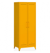 BISLEY Stahlschrank Fern Maxi FERMAX642 gelb 70,0 x 51,0 x 180,0 cm, aufgebaut