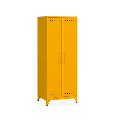 Stahlschrank Fern Maxi FERMAX642, gelb, 70x108x51cm (BxHxT)