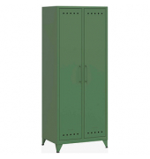 BISLEY Stahlschrank Fern Maxi FERMAX623 olivgrün 70,0 x 51,0 x 180,0 cm, aufgebaut