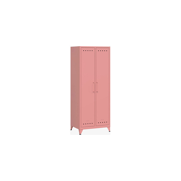 BISLEY Stahlschrank Fern Maxi FERMAX620 pastelpink 1 Fachboden 70,0 x 51,0 x 180,0 cm, aufgebaut, 1 St.