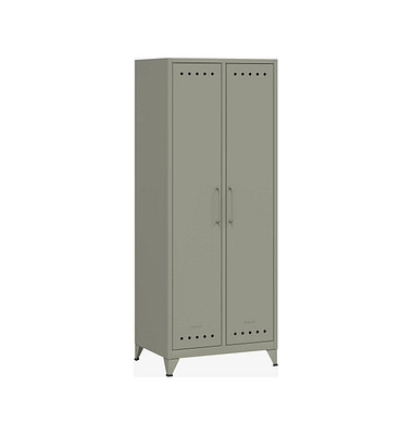 Stahlschrank Fern Maxi FERMAX645, lichtgrau, 70x108x51cm (BxHxT)