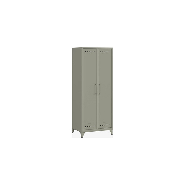 BISLEY Stahlschrank Fern Maxi FERMAX645 lichtgrau 1 Fachboden 70,0 x 51,0 x 180,0 cm, aufgebaut, 1 St.