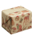 Geschenkpapier Vintage 516020, Waldtiere, 50cm x 20m, braun/rot