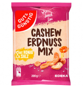 Cashew-Erdnuss-Mix Nüsse 200,0 g Nuss-Mix