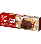 GUT&GÜNSTIG Schoko-Butterkeks Zartbitter Kekse 125,0 g