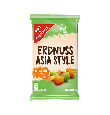 GUT&GÜNSTIG Erdnuss-Asia-Mix Erdnüsse 200,0 g