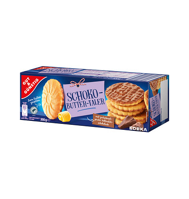 GUT&GÜNSTIG Schoko Buttertaler Gebäck 300,0 g