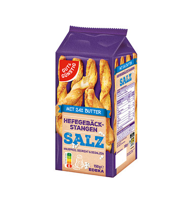 GUT&GÜNSTIG Gebäckstangen gesalzen Gebäck 150,0 g GUT&GÜNSTIG Gebäckstangen gesalzen Gebäck 150,0 g