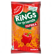 Kartoffelringe Paprika Chips 100,0 g Chips