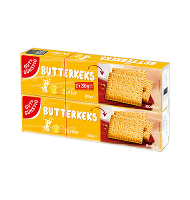 GUT&GÜNSTIG Butterkeks Kekse 400,0 g