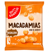 geröstet & gesalzen Kerne 125,0 g Macadamianüsse