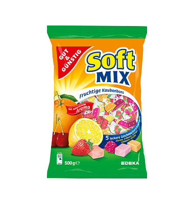 GUT&GÜNSTIG Softmix Kaubonbons 500,0 g