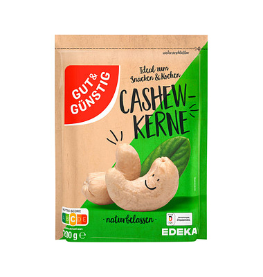 GUT&GÜNSTIG naturbelassen Kerne 200,0 g GUT&GÜNSTIG naturbelassen Kerne 200,0 g