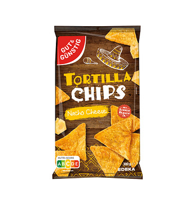 Tortilla Cheese Chips 300,0 g Tortillachips