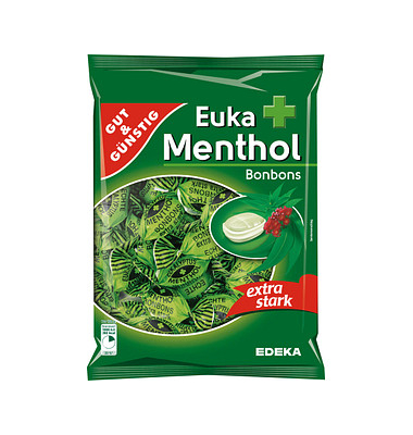 GUT&GÜNSTIG Euka Menthol Bonbons 300,0 g GUT&GÜNSTIG Euka Menthol Bonbons 300,0 g