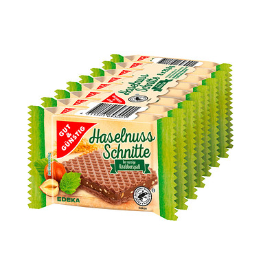 GUT&GÜNSTIG Haselnuss-Schnitten 8