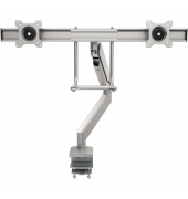 Monitorarm Eppa Crossbar 9909201 Dual silber