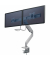 Fellowes Monitorarm Eppa Crossbar 9909201 Dual silber