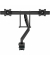 Fellowes Monitorarm Eppa Crossbar 9909301 Dual schwarz