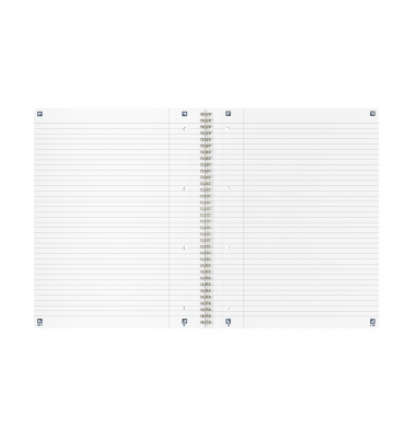 Oxford Notizbuch Origins 400150003 A4+ 70Blatt grau liniert