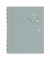 Oxford Notizbuch Origins 400150003 A4+ 70Blatt grau liniert