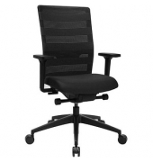 Bürostuhl Sitness AirWork, PA30O MT0CX0 schwarz Stoff