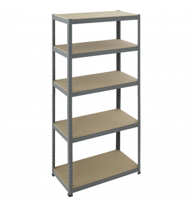 pro-bau-tec Schwerlastregal 10074 180x90x45cm 5Böden 265kg